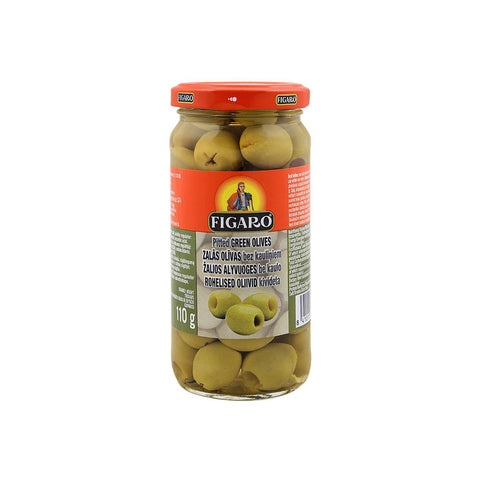 Figaro Olives Green Pitted 240g