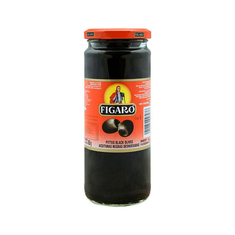 Figaro Pitted Black Olives 450g