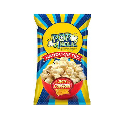 Popaholic Popcorn Zesty Cheddar 50g