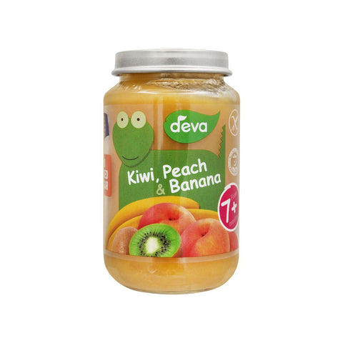 Deva Kiwi, Peach & Banana 7+Months 200g