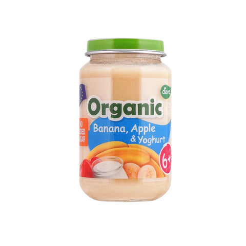 Deva Organic Banana' Apple & Yoghurt 6 Months 200g