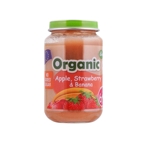 Deva Organic Apple' Strawberry & Banana 6+ Months 190g