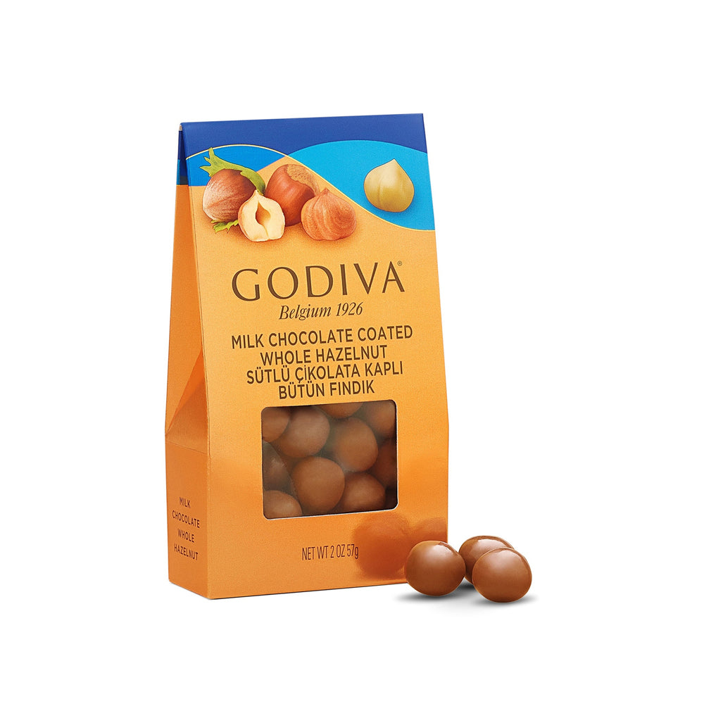 Godiva Belgium Milk Chocolate Coated Whole Hazelnut 57gm