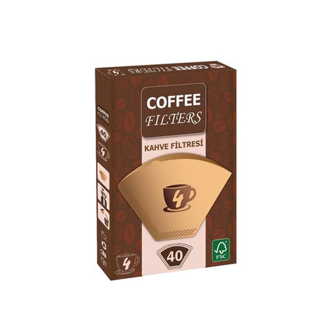 Coffee Filters Kahve Filtresi 40s