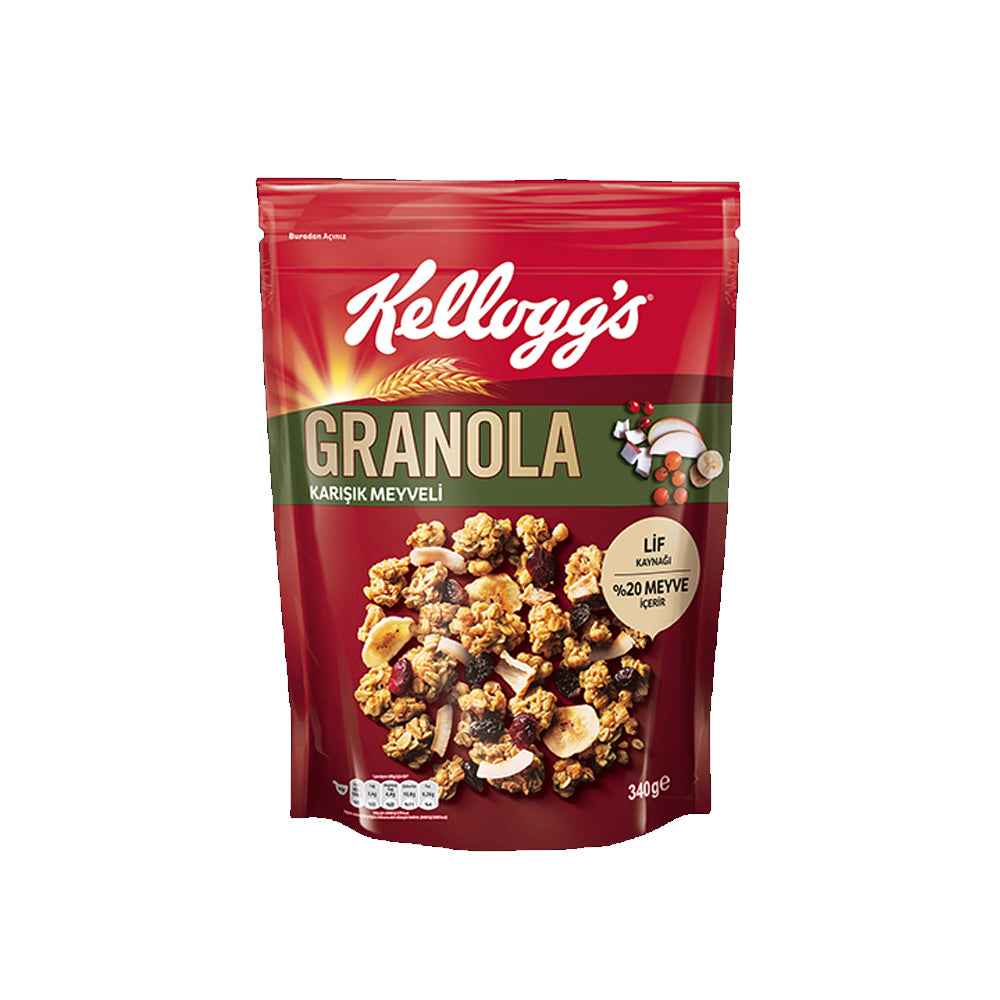 Kelloggs Granola Mixed Fruits 340g