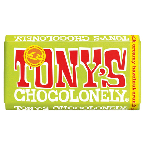 Tony's Chocolonely Hazelnut Crunch 180g