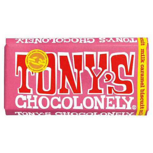 Tonys Milk Caramel Biscuit 180gm