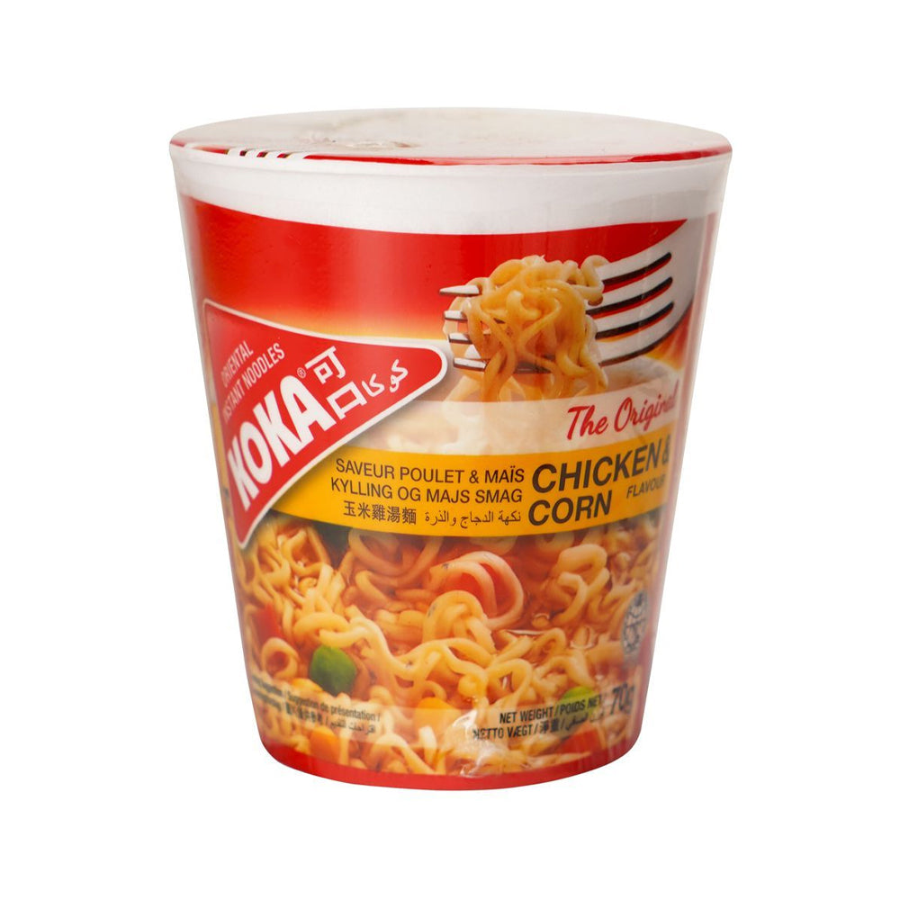 Koka Cup Noodles Chicken&Corn 70g