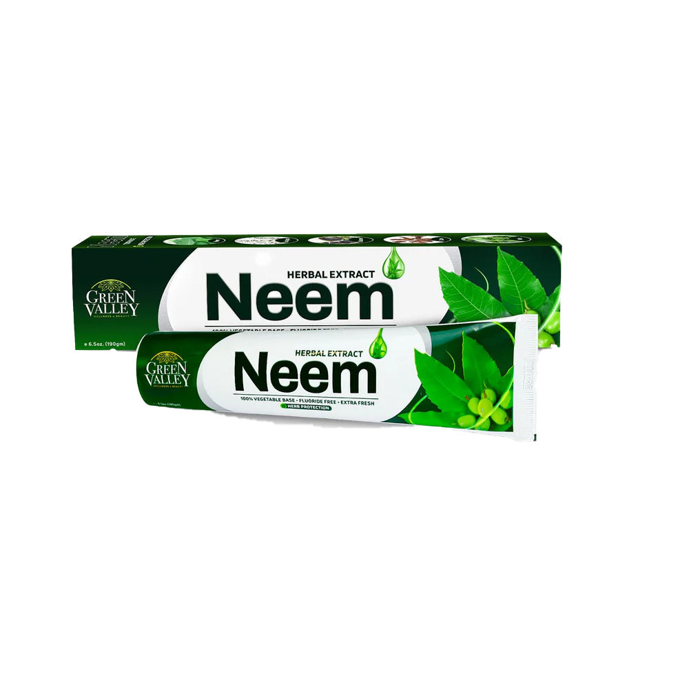 Green Valley Herbal Extract Neem Toothpaste 185gm