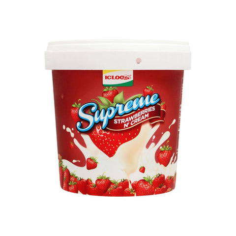 Igloo Strawberry Ripple Supreme 850ml