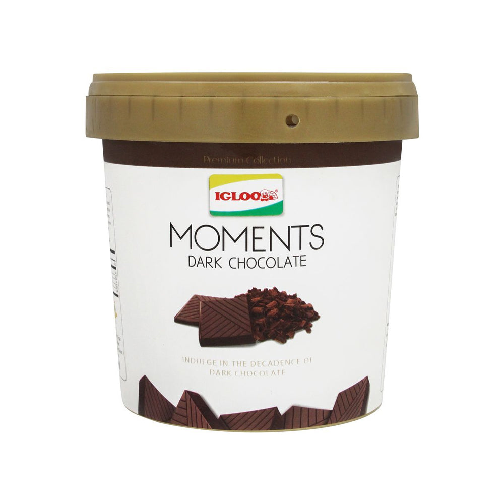 Igloo Dark Chocolste Moment  Ice Cream 850ml
