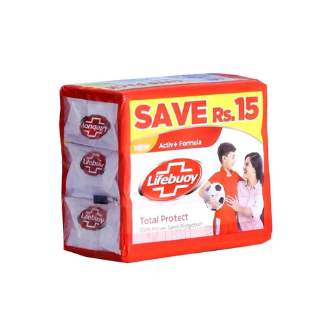 Lifebuoy Total Protect Soap 3x98g