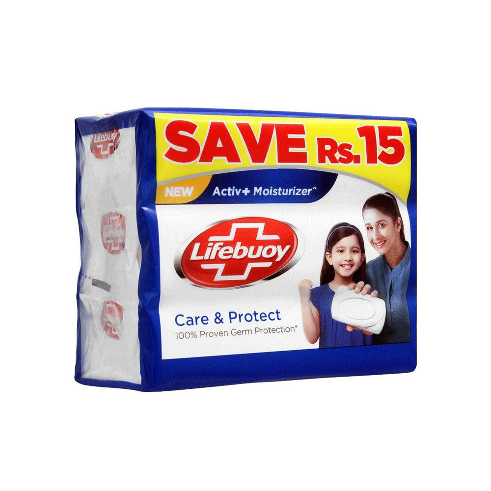 Lifebuoy Care & Protect Soap 3x128g