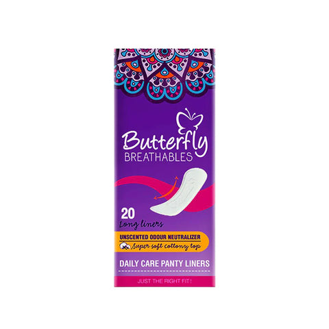 Butterfly Breathables Long Liners 20s
