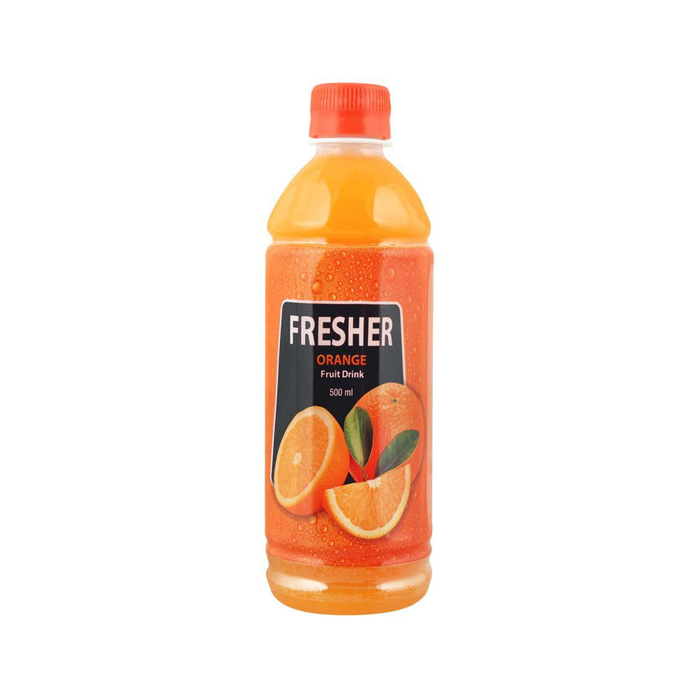 Fresher Orange Fruit Drink 500ml Bottle