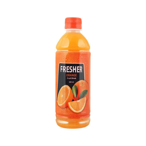 Fresher Orange Fruit Drink 500ml Bottle