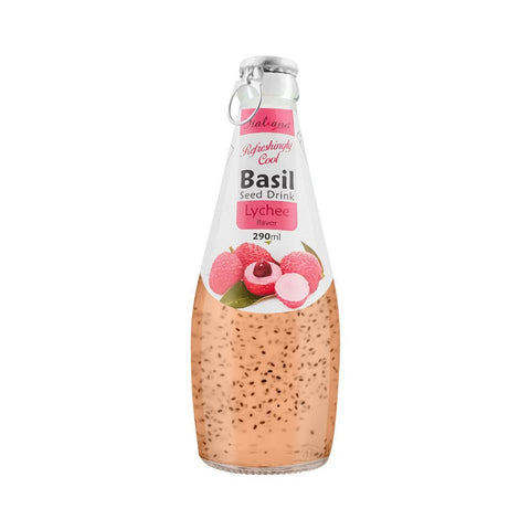 Italiano Cool Basil Seed Drink Lychee 290ml