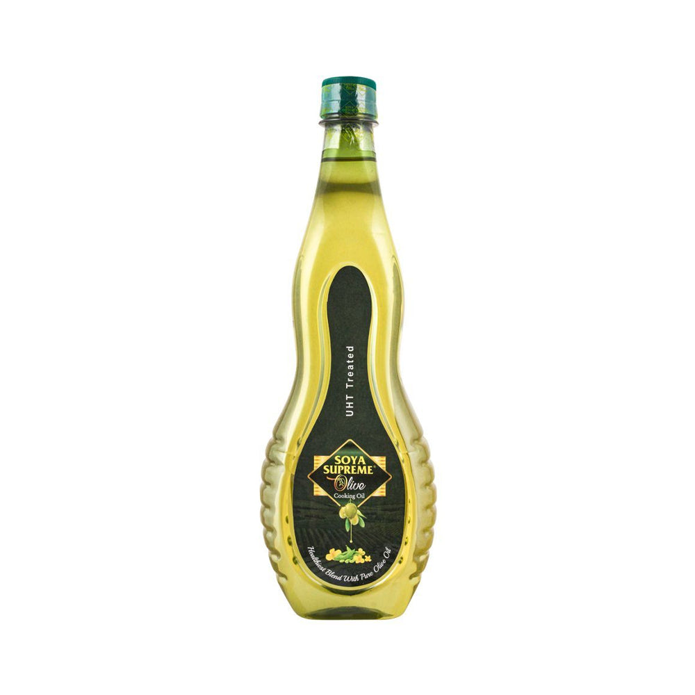 Soya Supreme Olive Cooking Oil Bottle 1Ltr