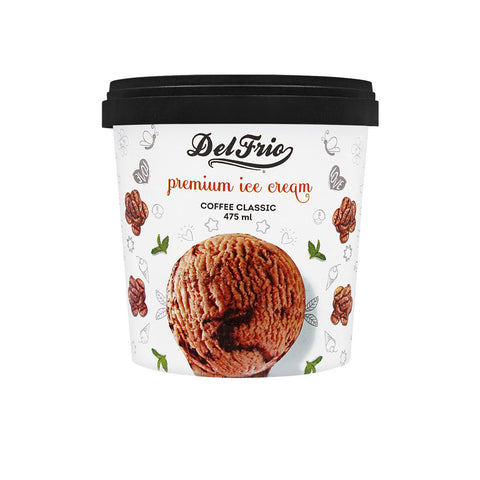 Del Frio Coffee Classic Ice Cream Tub 475ml