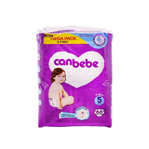 Canbebe Diapers 5 Junior 66s