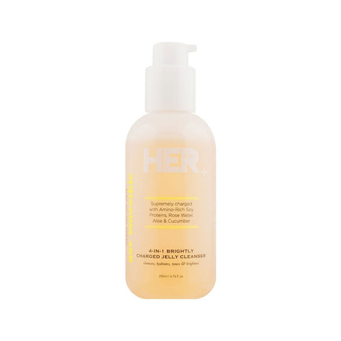 Her Beauty 4-in-1 Brightly Charged Jelly Cleanser 200ml