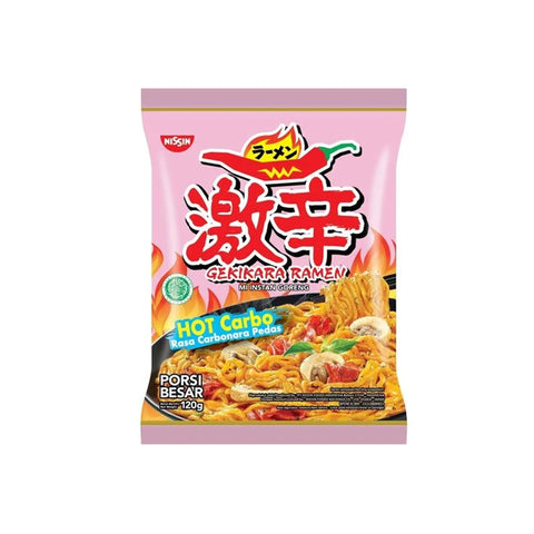 Nissin Gekikara Ramen Hot Carbo Noodles 120g