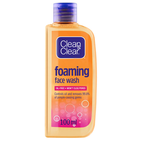 Clean & Clear Foaming Face Wash 100 Ml
