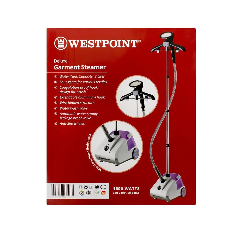 Westpoint Deluxe Garment Steamer WF-1155