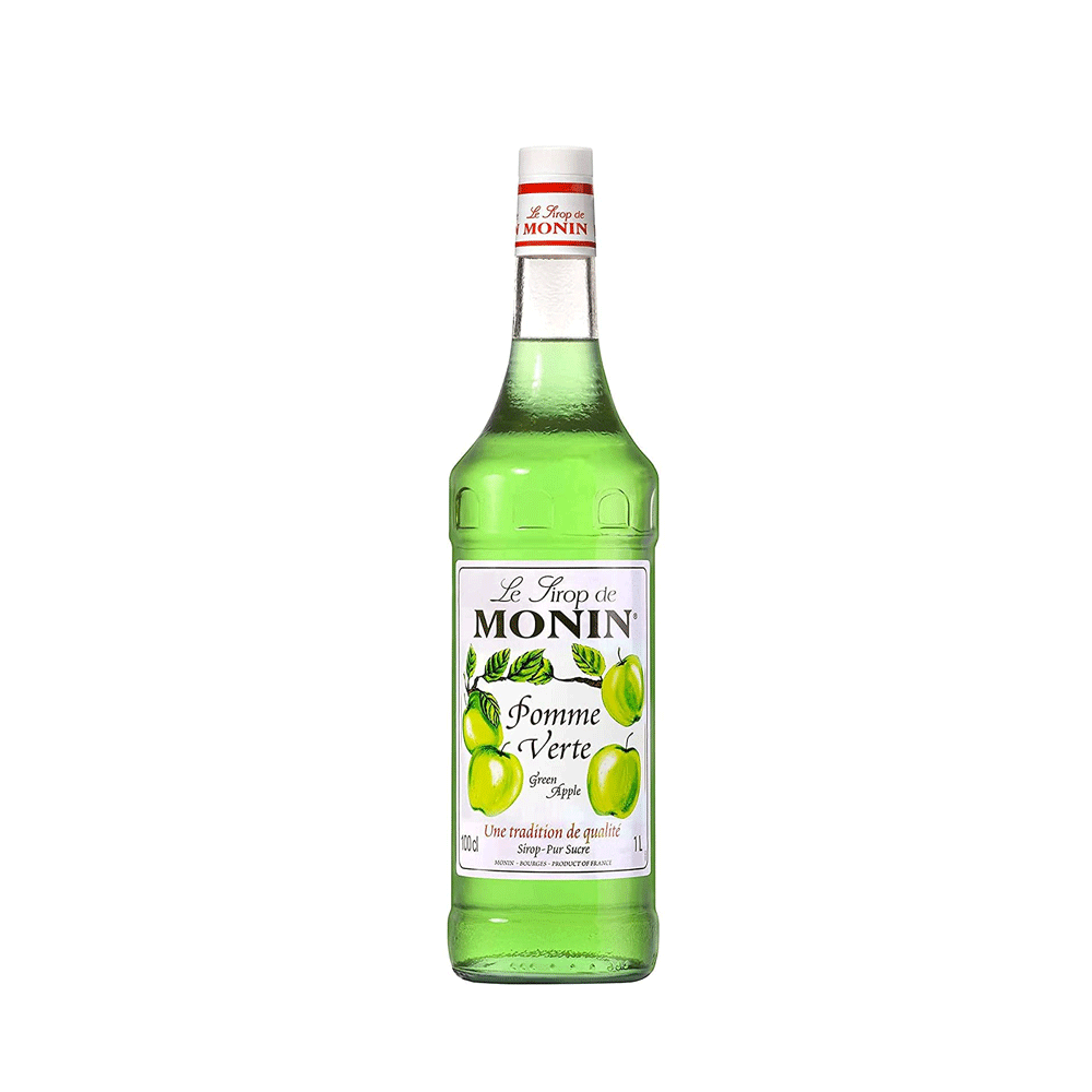 Monin Green Apple Syrup 1Ltr