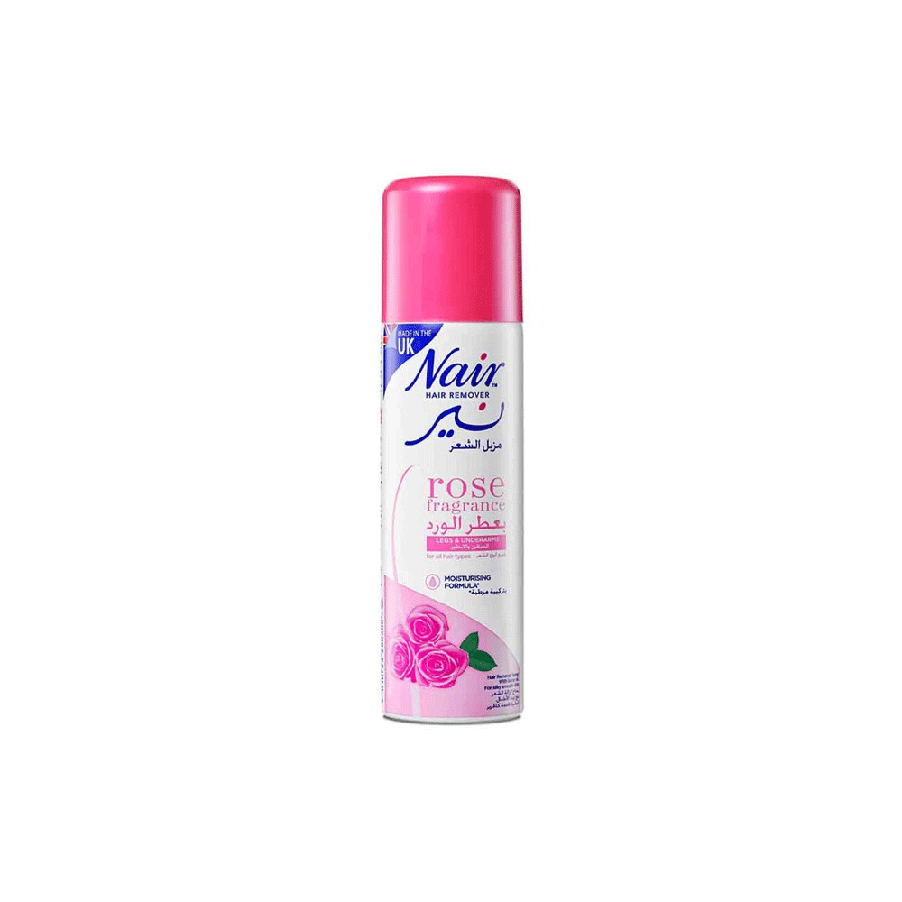 Nair Hair Remover (Hair Removal Spray With Rose Extract & Baby Oil (200 ML)  - Sale price - Buy online in Pakistan 