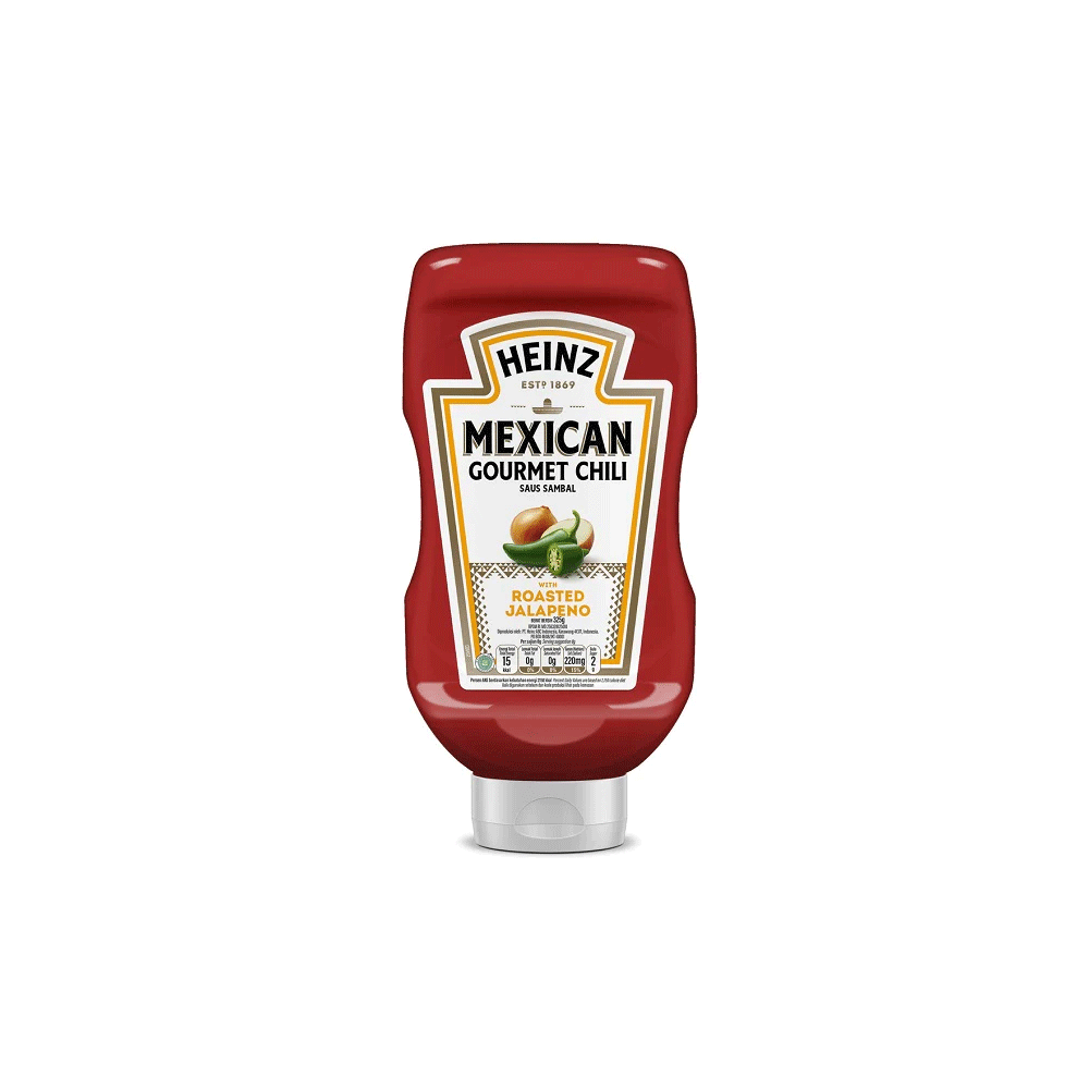 Heinz Mexican Gourmet Chili With Roasted Jalapeno Sauce 325g