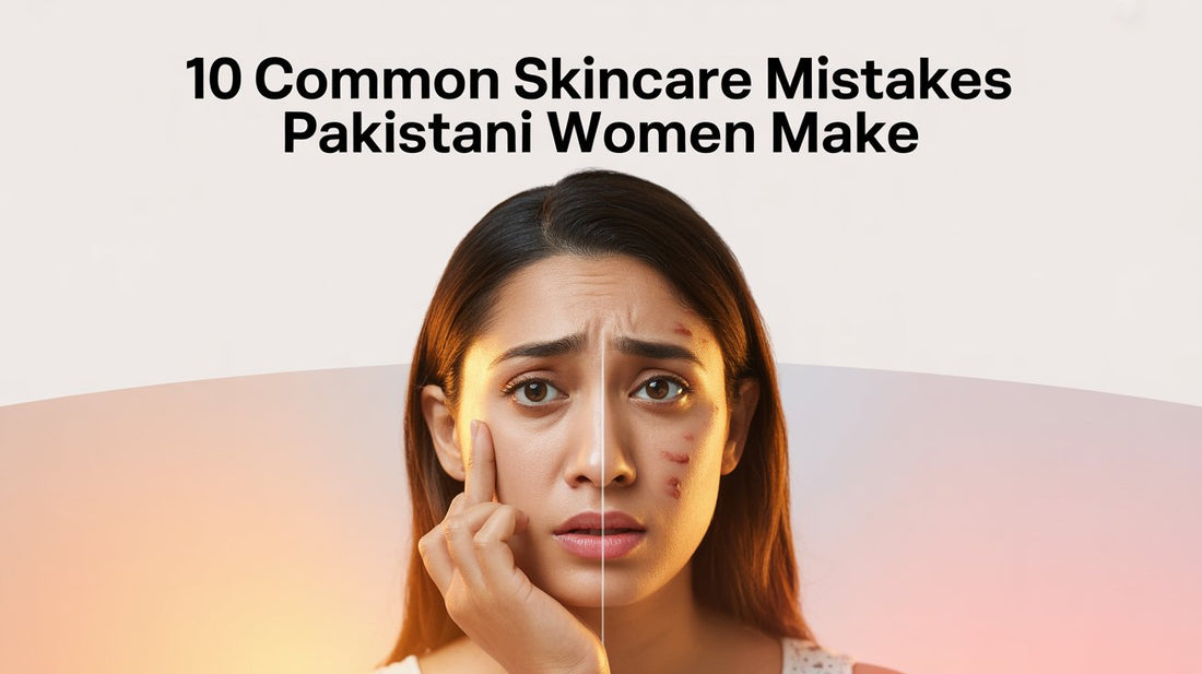 10 Common Skincare Mistakes Pakistani Women Make