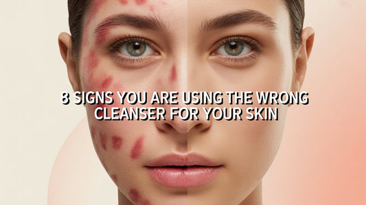 8 Signs You Are Using the Wrong Cleanser for Your Skin