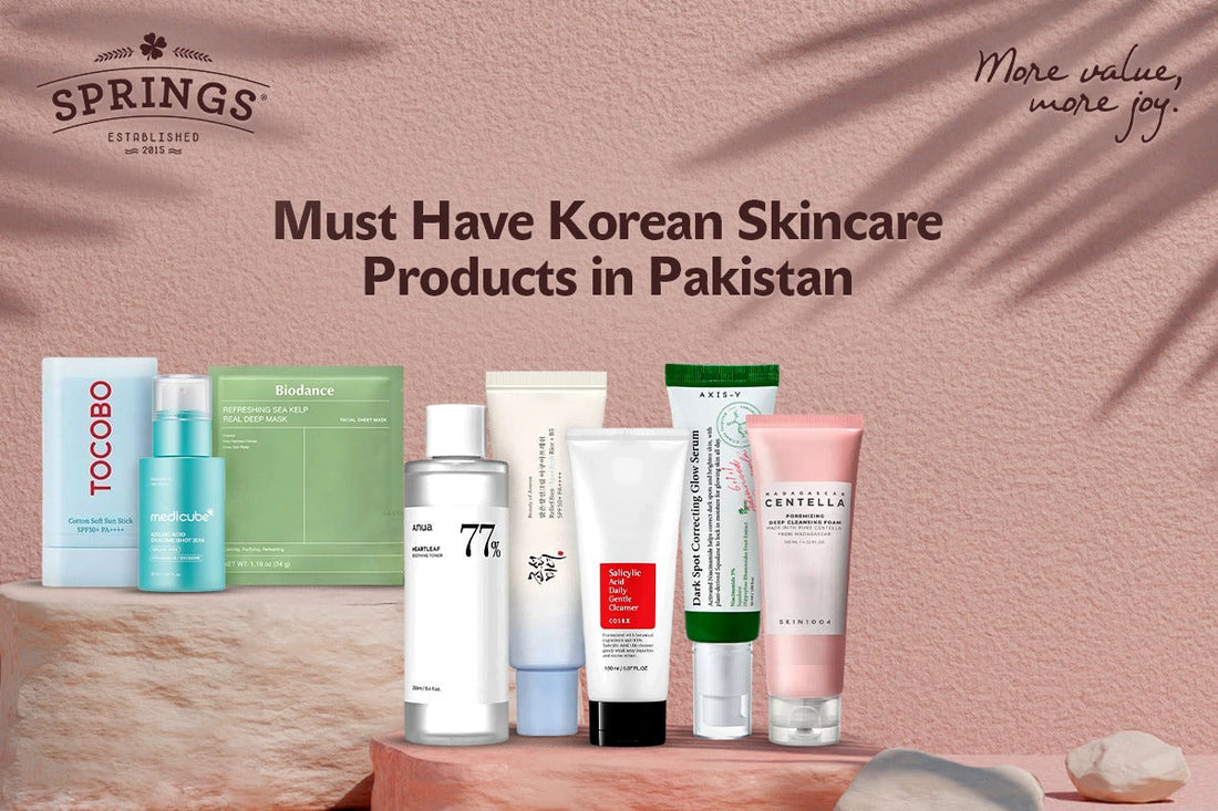 must have korean skincare products in pakistan