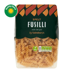 Sainsburys Spelt Fusilli Pasta 500g