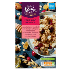 Sainsburys TTD Fruit & Nut Granola 500g
