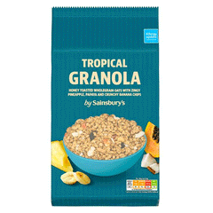 Sainsburys Tropical Granola 1kg