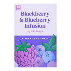 Sainsburys Blackberry & Blueberry Infusion 20s 40g