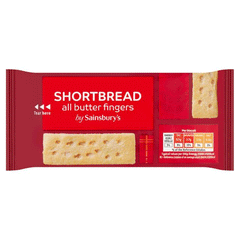 Sainsbury's All Butter Fingers Shortbread 200g