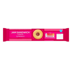 Sainsbury's Jam Sandwich Creams Biscuits 150g