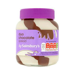 Sainsbury's Duo Chocolate Spread 400g