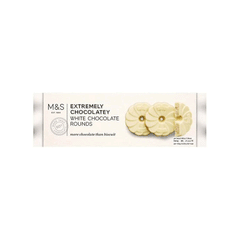 M&s White Chocolate Rounds 200g
