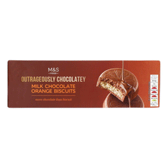 Marks & Spencer Milk Chocolate Orange Biscuits 230g