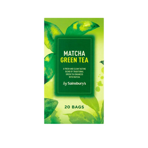Sainsbury's Matcha Green Tea Bags 20s