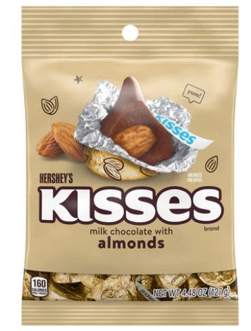 Hersheys Kisses Milk Chocolates With Almond 127gm