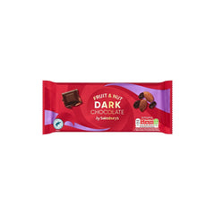 Sainsbury's Fruit & Nut Dark Chocolate 200g Sainsbury's Fruit & Nut Dark Chocolate 200g