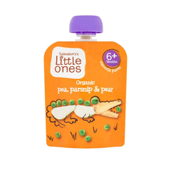 Sainsbury's Little Ones Organic Pea, Parsnip & Pear 70g