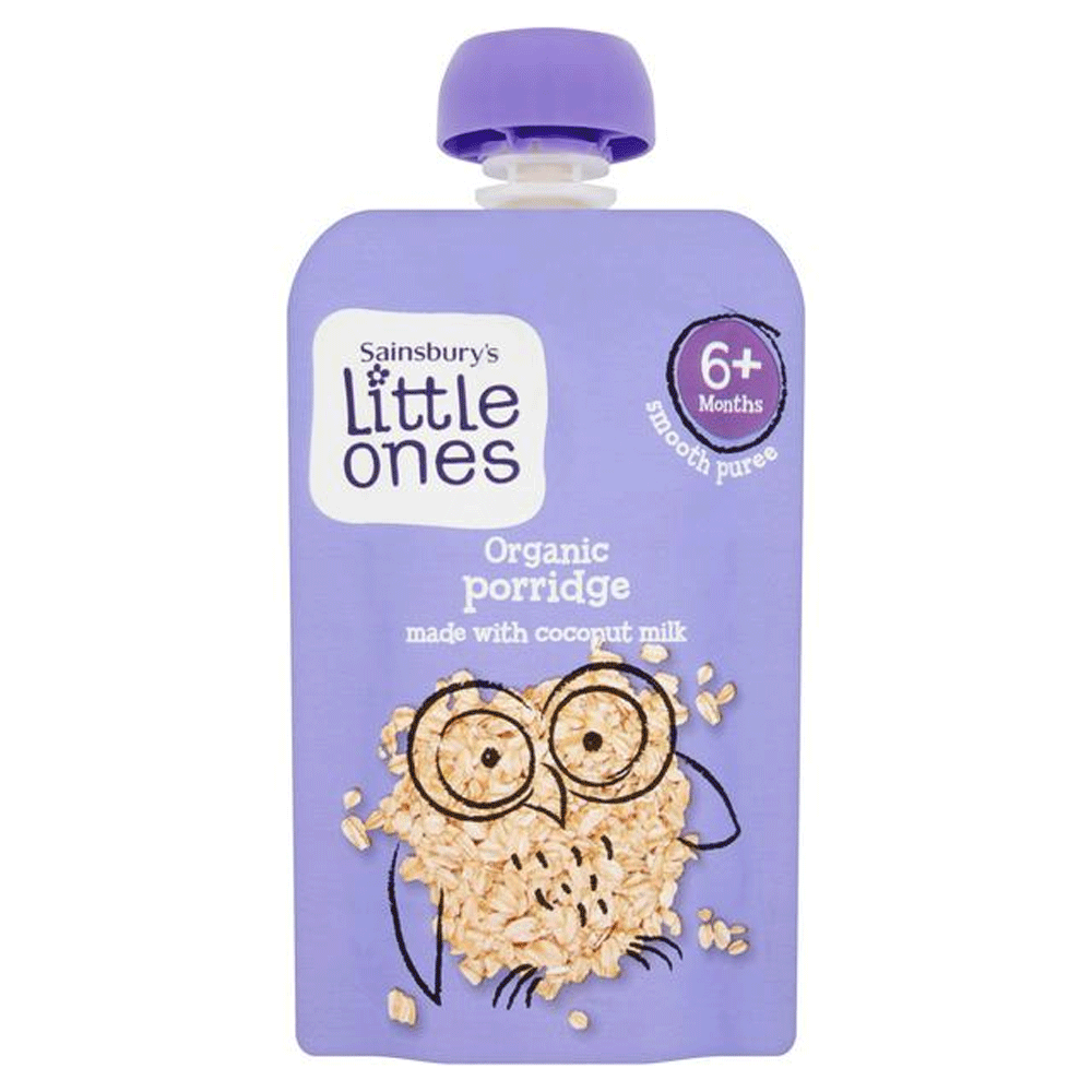 Sainsbury's Little Ones Organic Porridge With Coconut Milk 100g