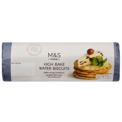 M&s High Bake Water Biscuits 200g