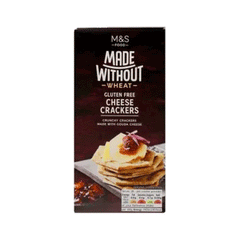Marks & Spencer Cheese Crackers Gluten Free 100g